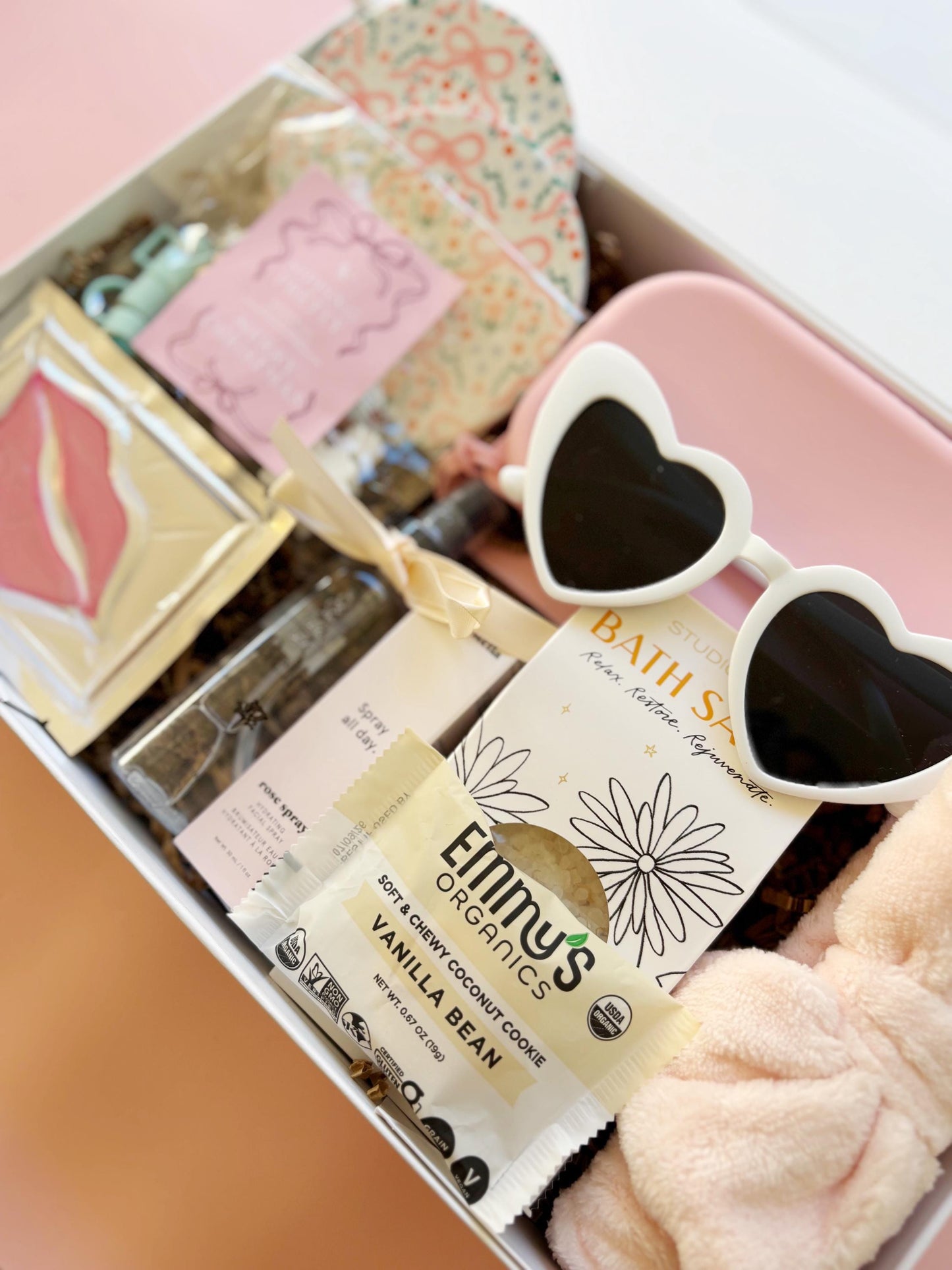 Personalized Preppy Spa Birthday Gift for Pre Teen Granddaughter Giftbox for Holiday College Care Package Present for Day of Christmas Gift