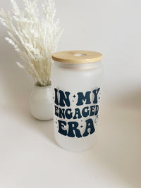 Gift for New Fiance Engagement Gift for Her Engagement Gift Box Filler for Best Friend Bridal Engagement Announcement Glass Tumbler Gift Set