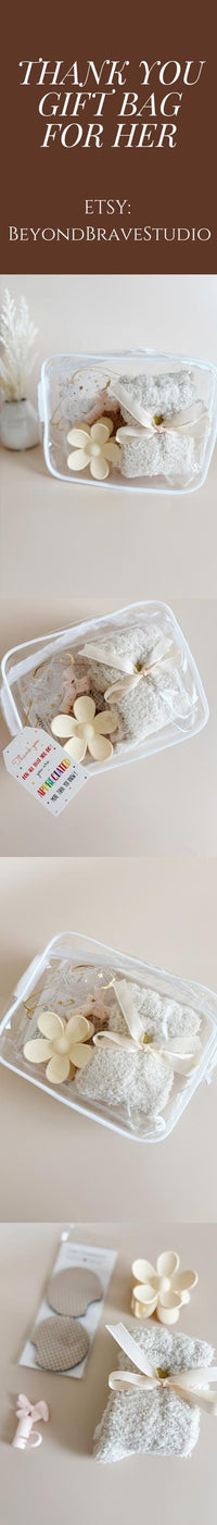 Personalized Thank You Gift for Party Birthday Favor for Guest Thank You Gift Goody Bag Nurse Appreciation Gift for Teacher Appreciation