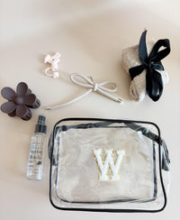 Personalized Beige Bachelorette Party Gift for Bridesmaid Proposal Neutral Brown Giftset for Wedding Party Thank You Gift for Bridal Party