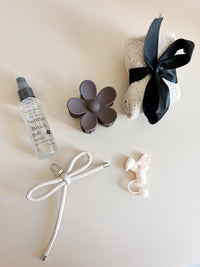 Personalized Beige Bachelorette Party Gift for Bridesmaid Proposal Neutral Brown Giftset for Wedding Party Thank You Gift for Bridal Party