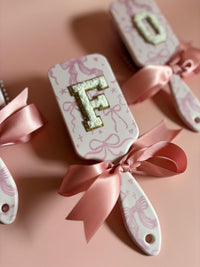 Personalized Hairbrush Custom Name Hairbrush Princess Theme Favor Gift for Coquette Bow Themed Birthday Party Spa Pamper Guest Party Favor