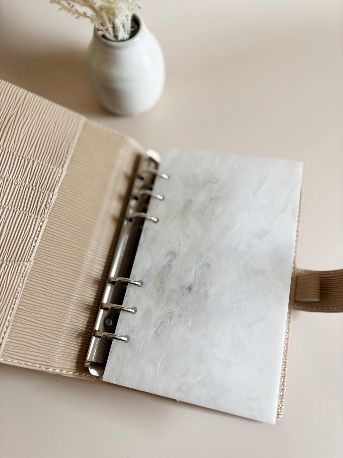A6 Dashboard Cover Acrylic Fluted Dashboard Binder Savings Challenge Cash Stuffing Challenge Budgeting Binder Accessories Dashboard Cover