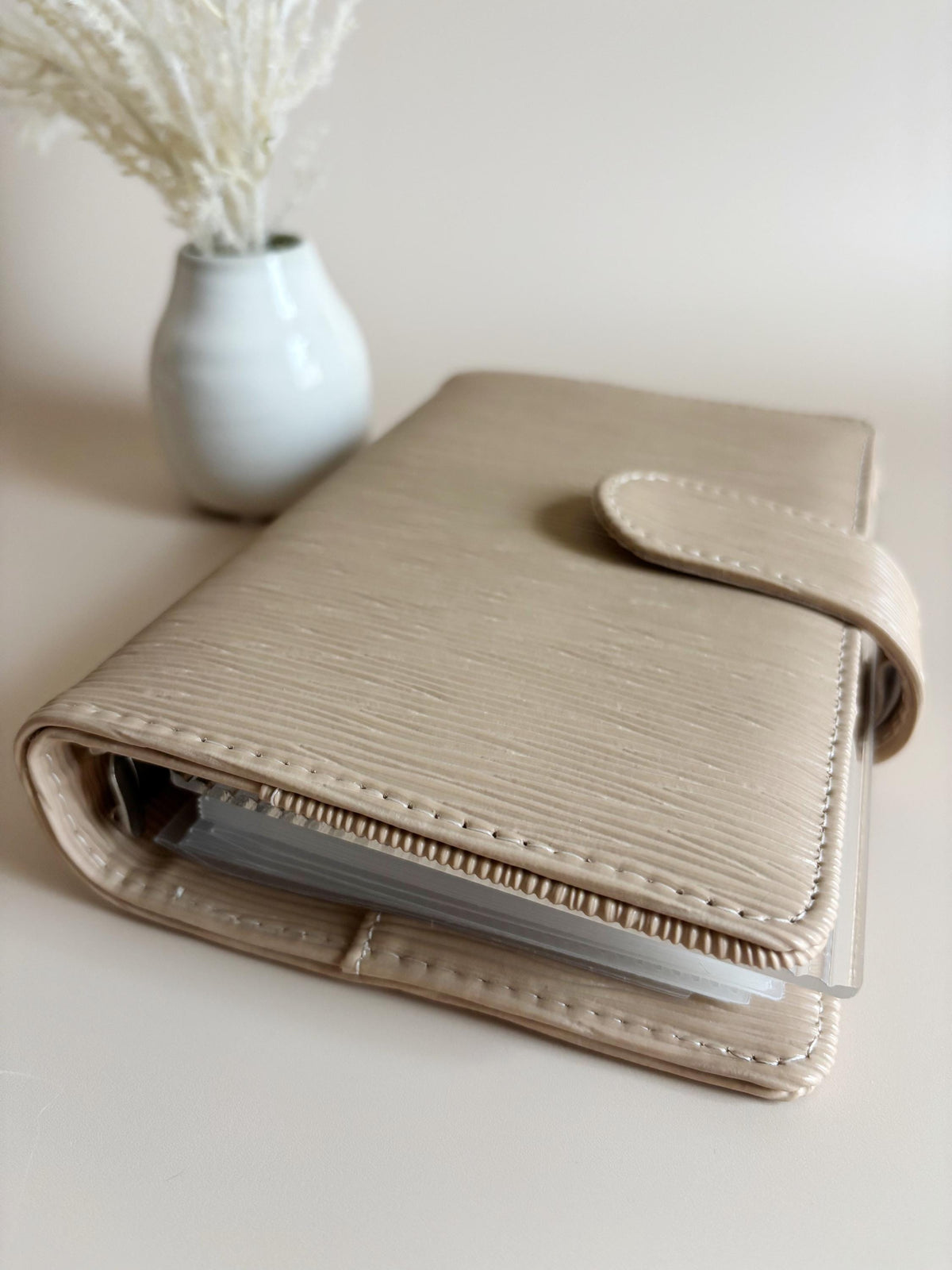 A6 Dashboard Cover Acrylic Fluted Dashboard Binder Savings Challenge Cash Stuffing Challenge Budgeting Binder Accessories Dashboard Cover