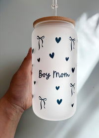 Personalized Boy Mom Gift Ideas for New Boy Mom Mothers Day Tumbler Gift Box for Gender Reveal Boy Mom Gift Basket Baby Shower for Boy Gift