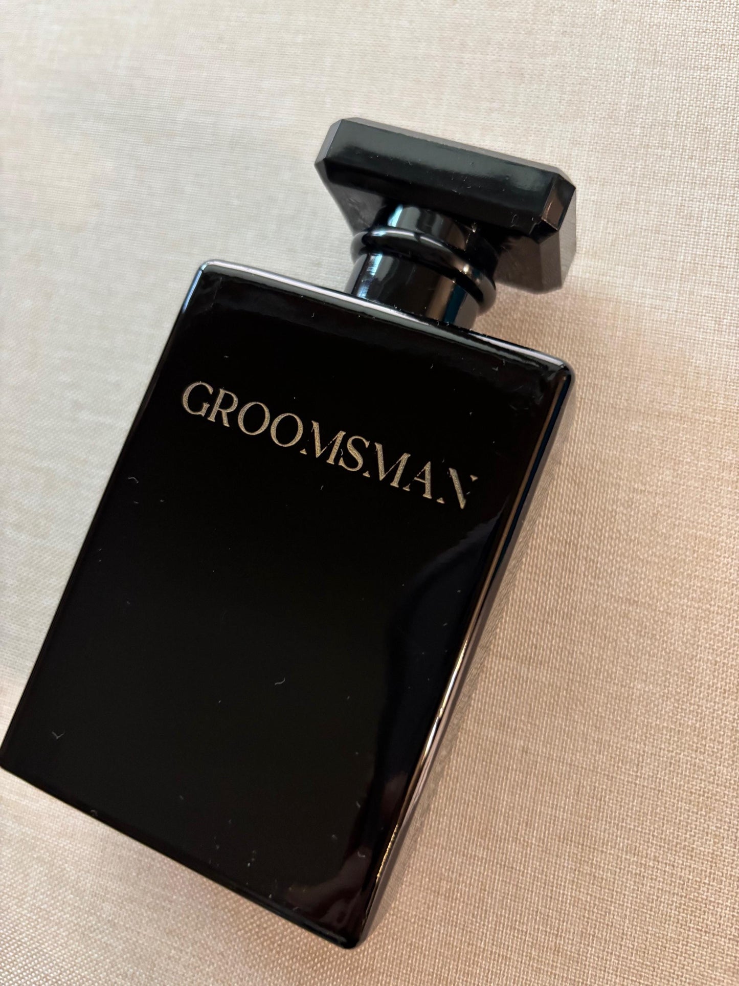 Engraved Perfume Bottle Wedding Gift for Groomsman Proposal Gift Groomsmen Cologne Bottle for Best Man Gift for Husband Day of Wedding Gift