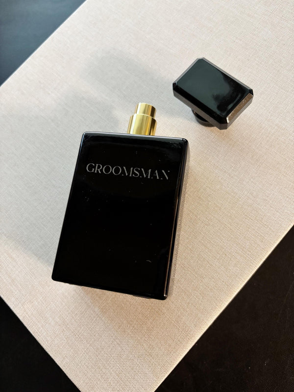Engraved Perfume Bottle Wedding Gift for Groomsman Proposal Gift Groomsmen Cologne Bottle for Best Man Gift for Husband Day of Wedding Gift