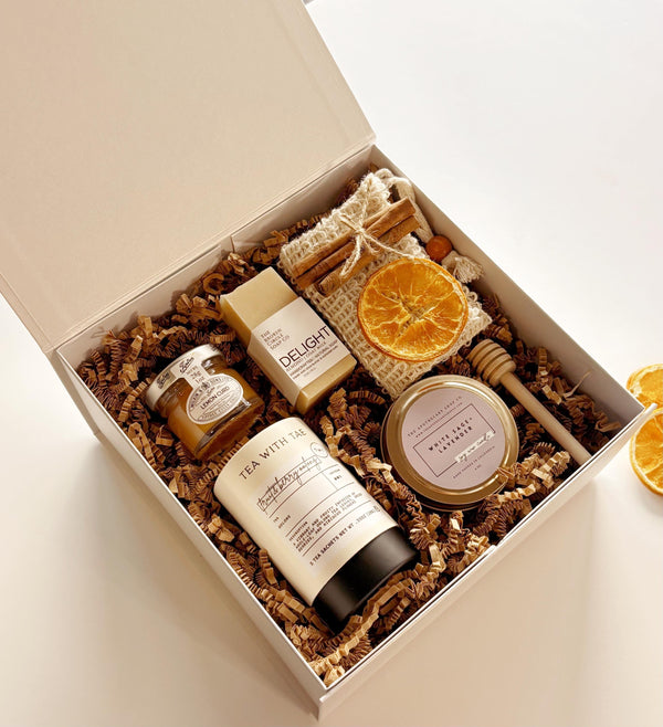 Encouragement Gift Box for Sending Hug Gift Basket Cozy Hygge Giftset Sending Sunshine Care Package for Cancer Care Comfort Hospital Package