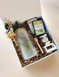Birthday Giftbox for Mom Personalized Coastal Lemon Giftset for Best Friend Birthday Box For Grandma 40th Birthday Gift for Holiday Hostess