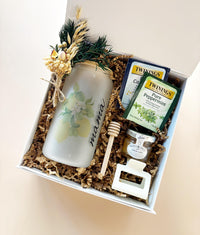 Birthday Giftbox for Mom Personalized Coastal Lemon Giftset for Best Friend Birthday Box For Grandma 40th Birthday Gift for Holiday Hostess