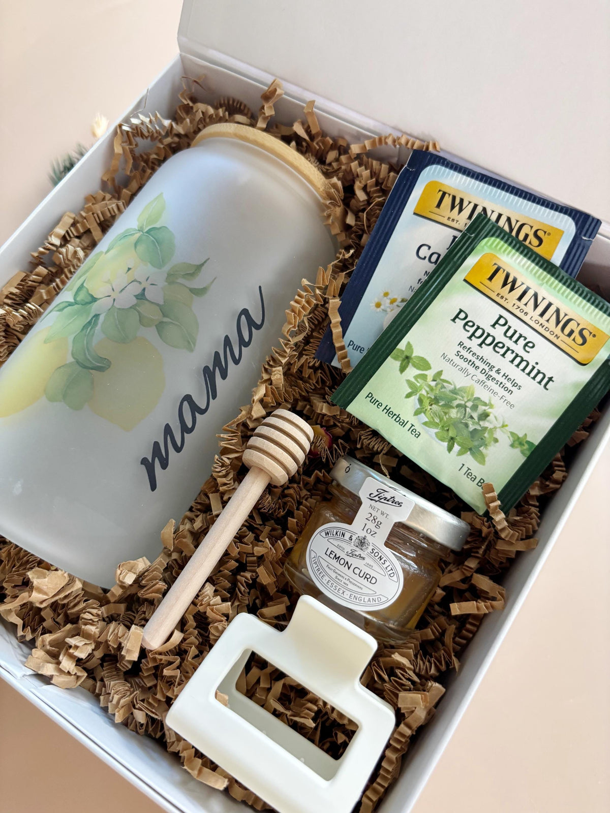 Birthday Giftbox for Mom Personalized Coastal Lemon Giftset for Best Friend Birthday Box For Grandma 40th Birthday Gift for Holiday Hostess