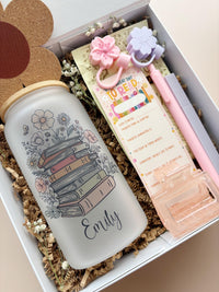 Personalized Book Lover Gift for Reader Gift Set for Bookworm Bookish Accessories for Reading Holiday Book Gift Ideas for Best Friend Gift