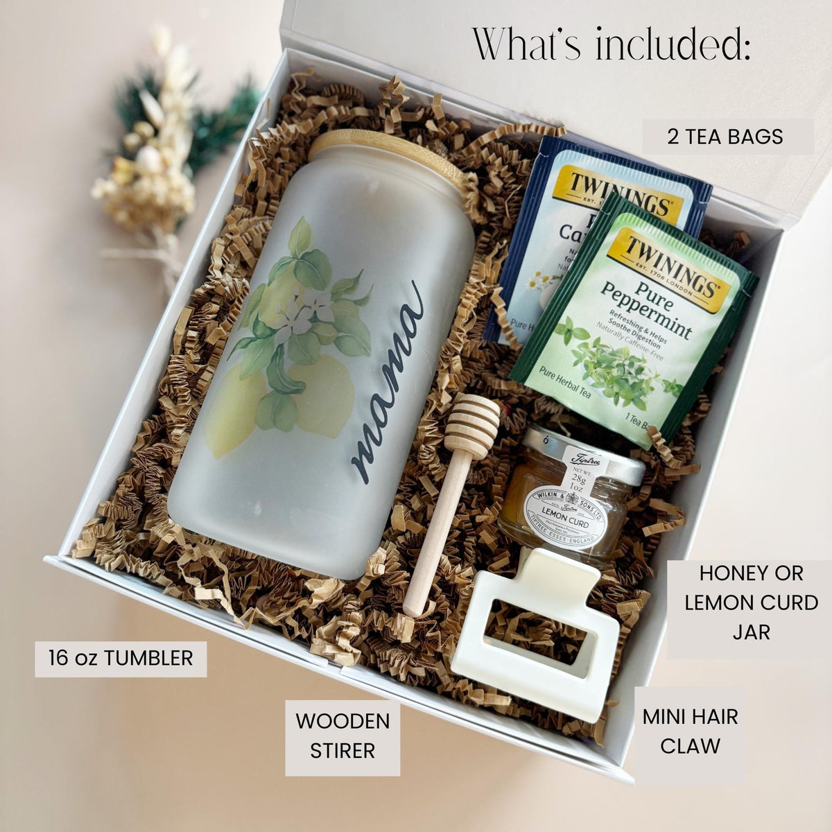 Birthday Giftbox for Mom Personalized Coastal Lemon Giftset for Best Friend Birthday Box For Grandma 40th Birthday Gift for Holiday Hostess