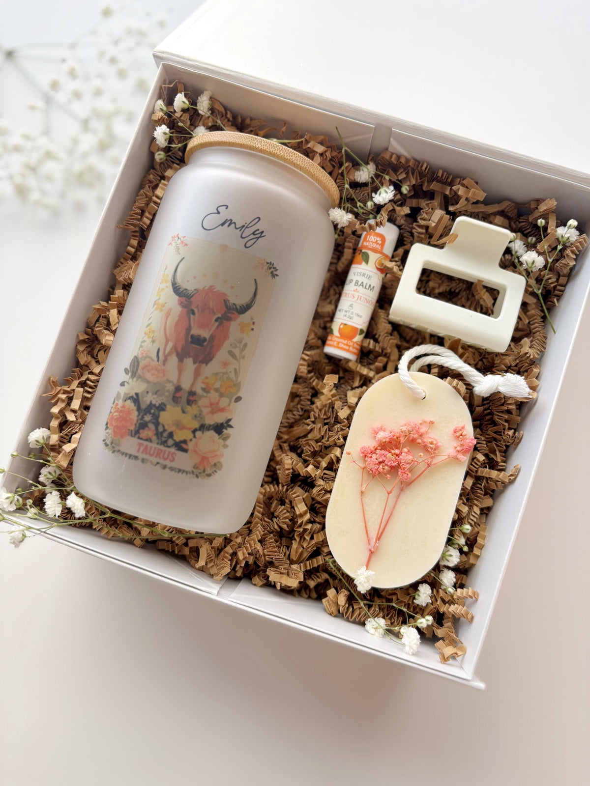 Zodiac Sign Giftbox Horoscope Libra Celestial Spa Gift for Leo Custom Zodiac Birthday Gift box Astrology Self Care Giftset for Taurus Sister