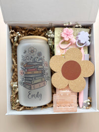 Personalized Book Lover Gift for Reader Gift Set for Bookworm Bookish Accessories for Reading Holiday Book Gift Ideas for Best Friend Gift