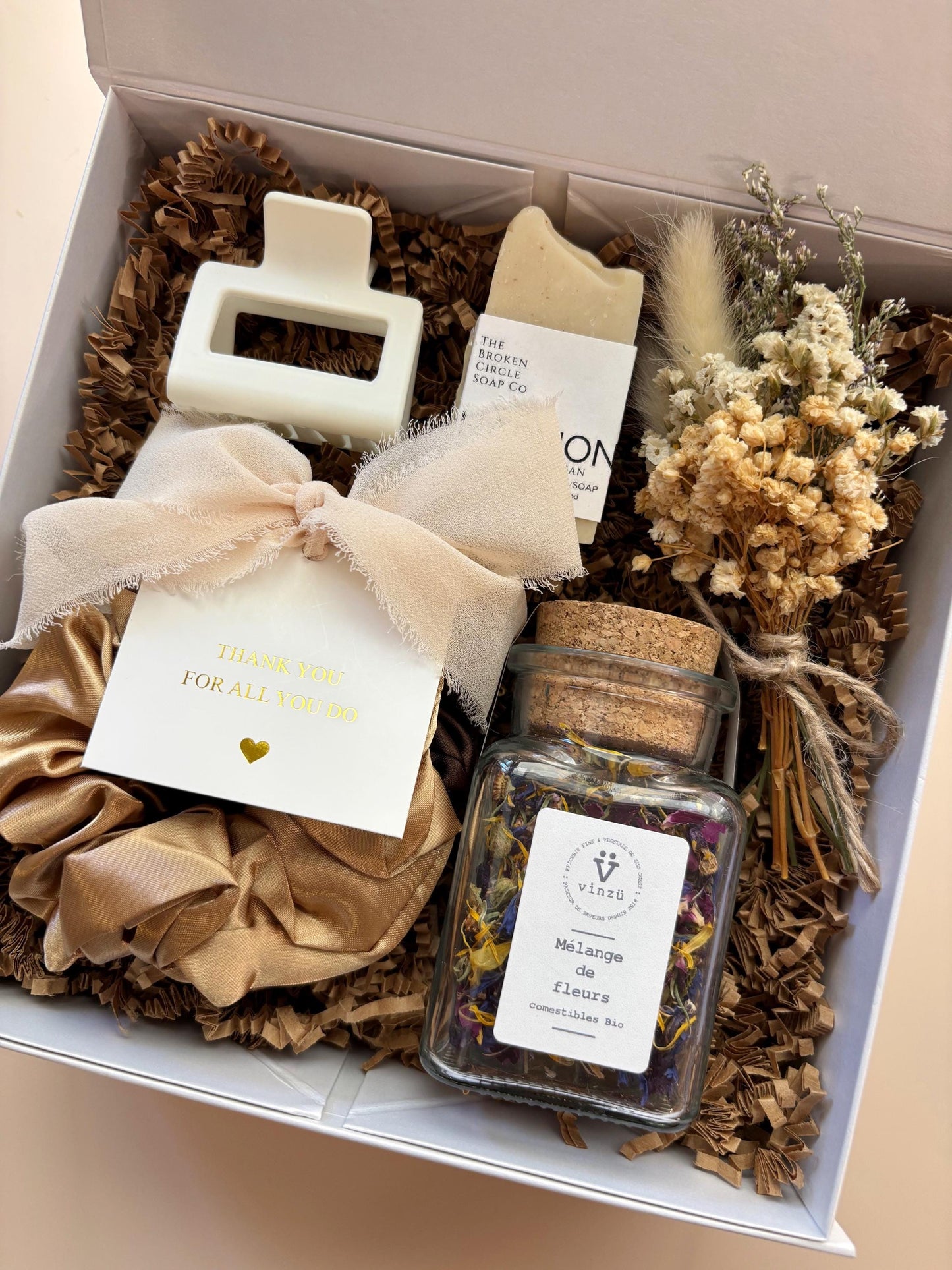 Hostess Gift Box for Women Thank You Present Housewarming Basket Birthday Holiday Party Favor Ready to Gift Appreciation Gift Idea for Her