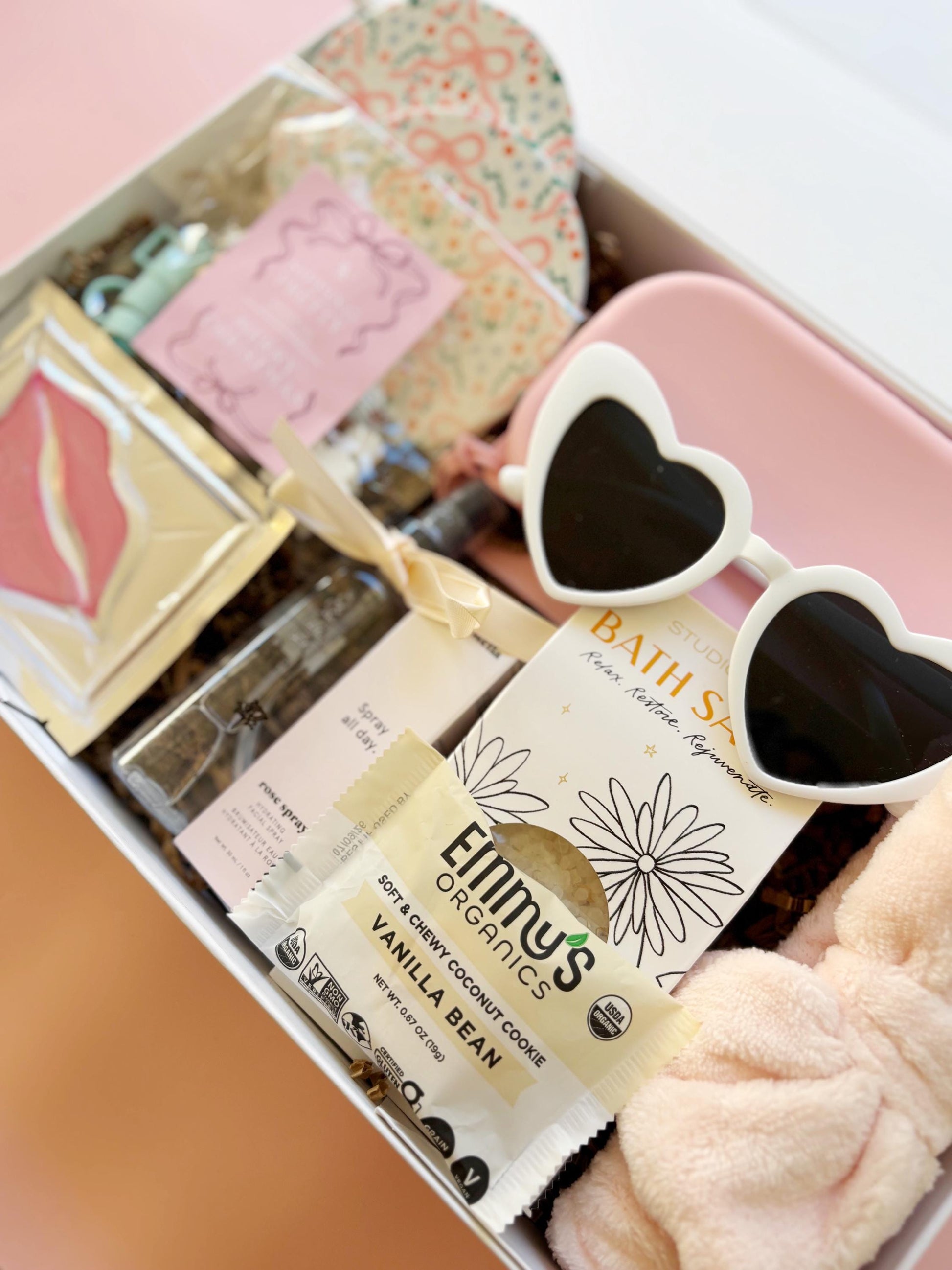 Personalized Preppy Spa Birthday Gift for Pre Teen Granddaughter Giftbox for Holiday College Care Package Present for Day of Christmas Gift