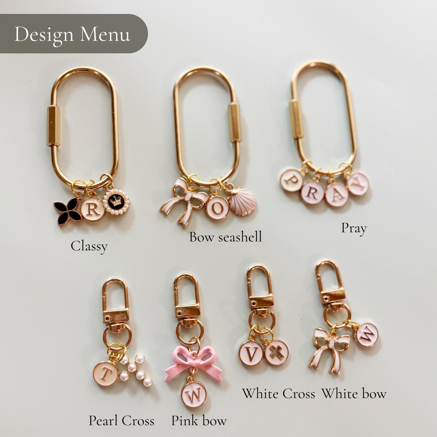 Trendy Purse Keychain Charm Cute Bag Accessory Aesthetic Keyring Gift for Her Y2K Fashion Bag Charm Stylish Faith Handbag Key Accessory