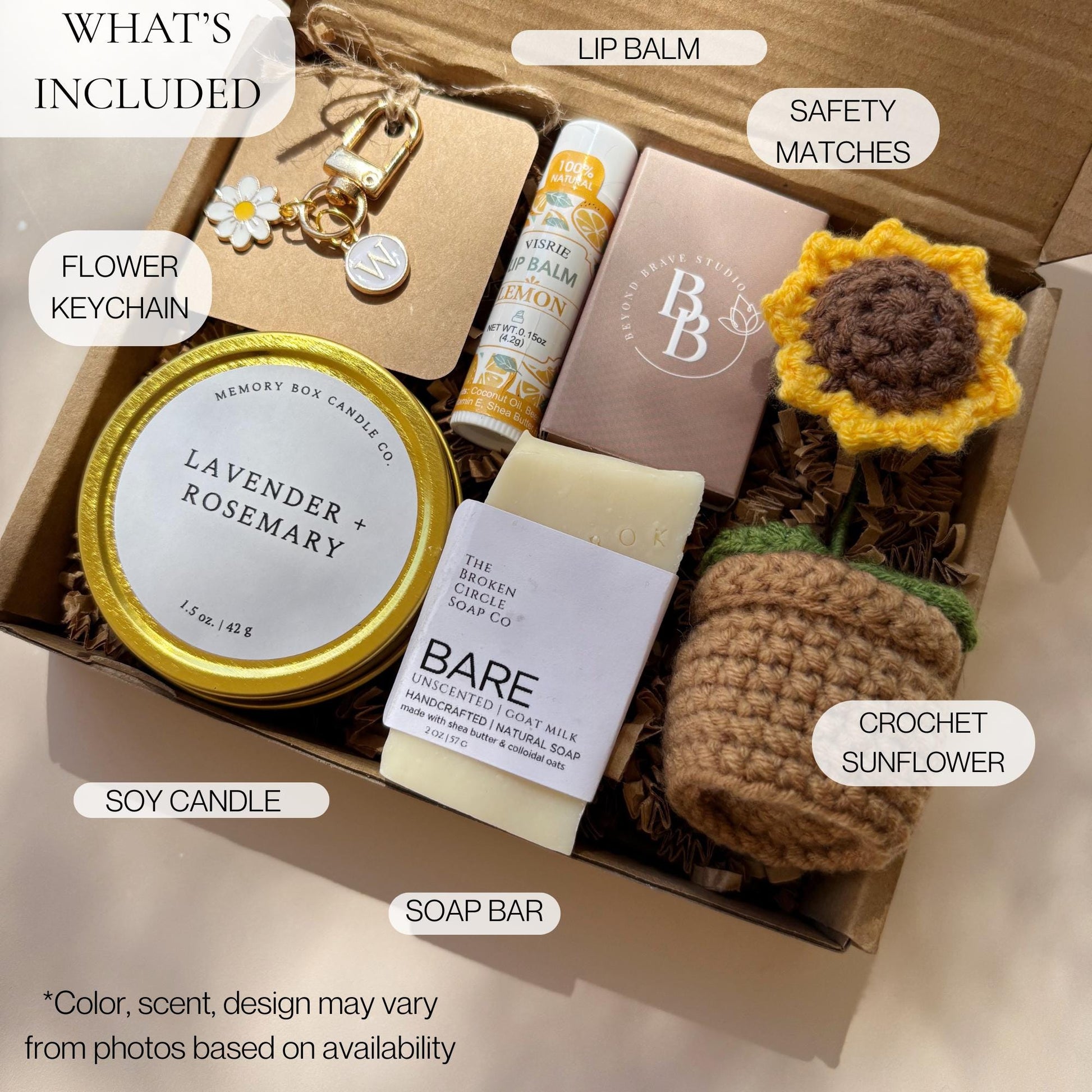 Sunshine Gift Box Cheer Up Care Package Hygge Comfort Cozy Surprise Happiness Mail Delivery Present Teacher Appreciation Set Encouragement