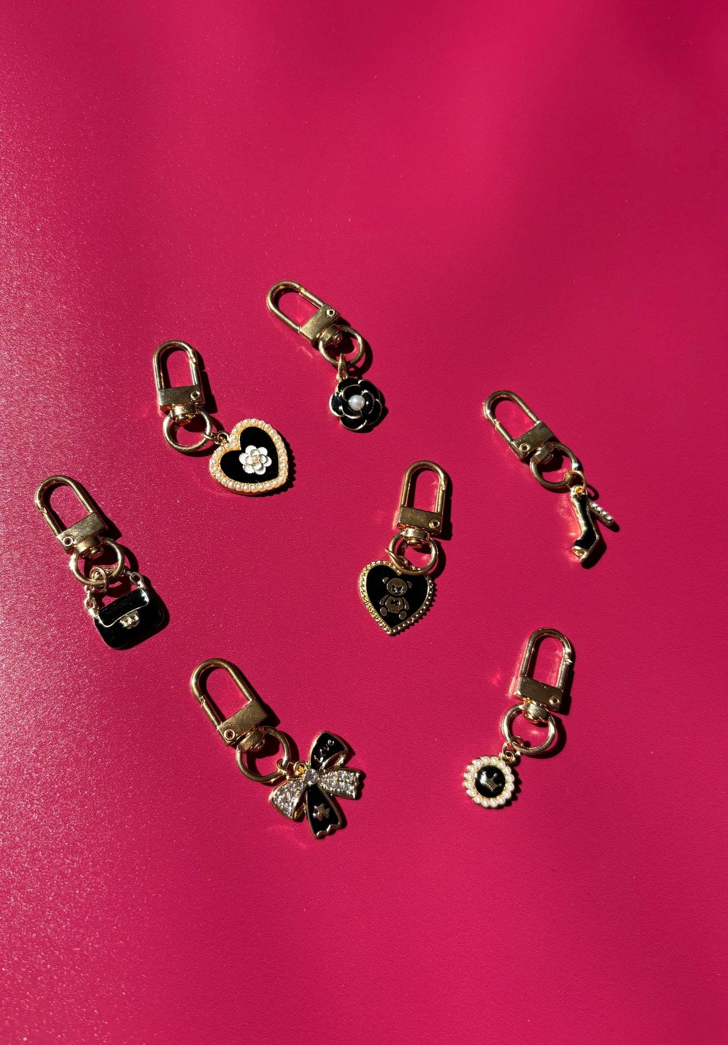 7 Days of Christmas Advent Calendar Purse Bag Charm Trendy Keychain Accessory Gift for Secret Santa Gift Holiday Party Coworker Exchange