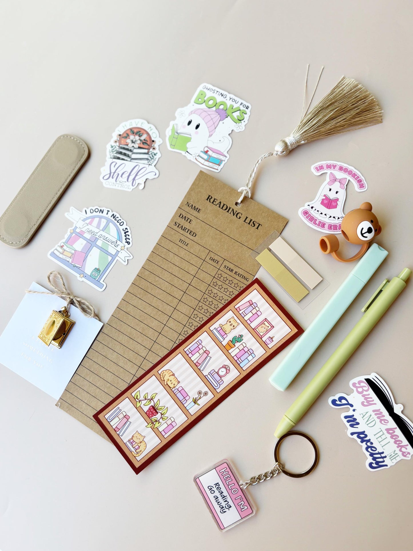 Blind Date with no Book Accessories Bookish Mystery Bag Gift for Avid Reader Christmas Stocking Stuffer for Bookworm Gift for Book Club