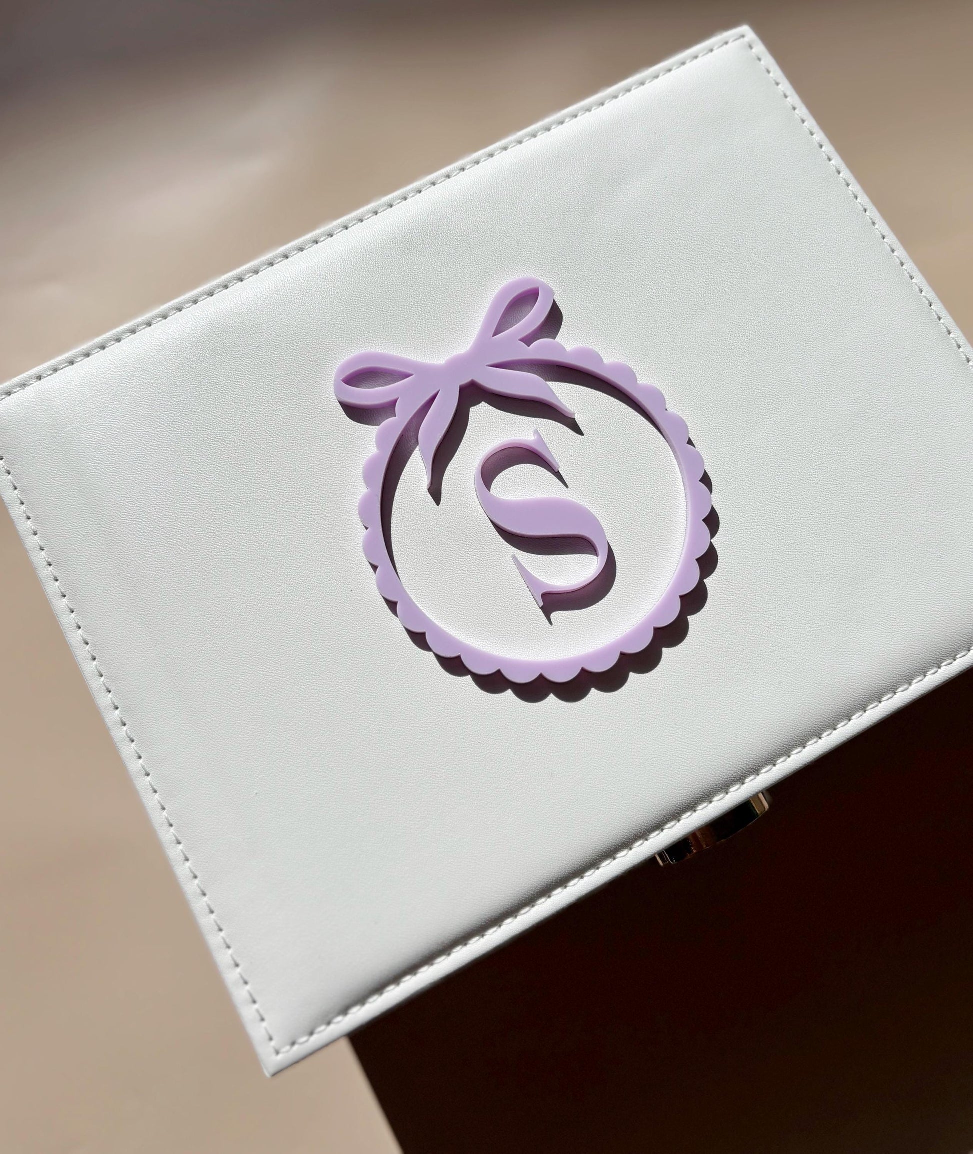 Personalized Jewelry Box Storage Organizer Keepsake Jewelry Giftbox for Women Jewelry Ring Holder Custom Earring Stud Organizer for Necklace