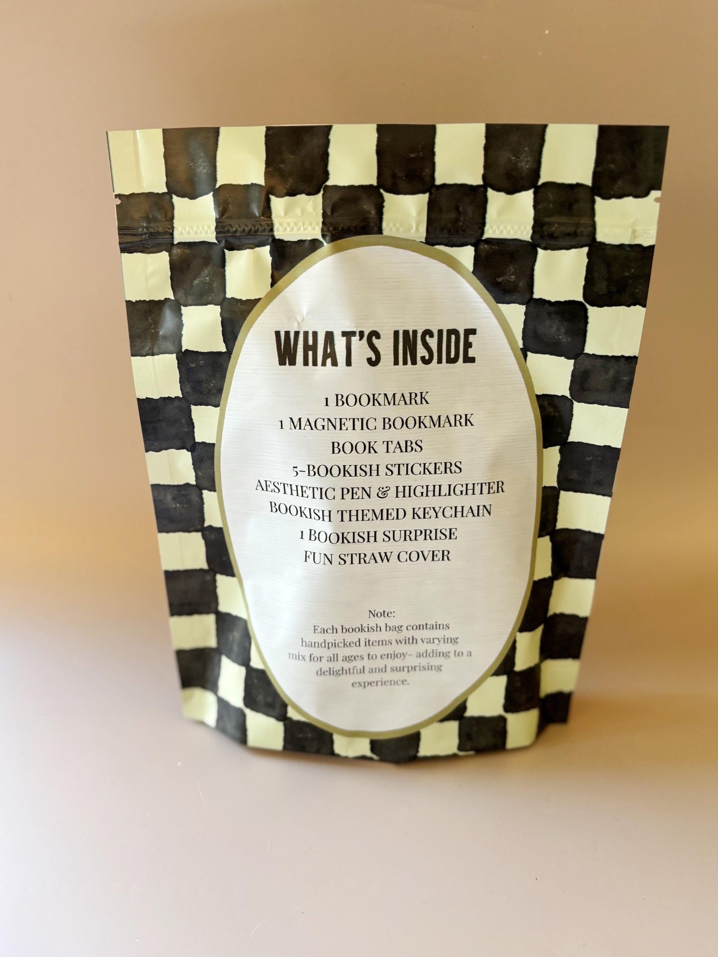 Blind Date with no Book Accessories Bookish Mystery Bag Gift for Avid Reader Christmas Stocking Stuffer for Bookworm Gift for Book Club