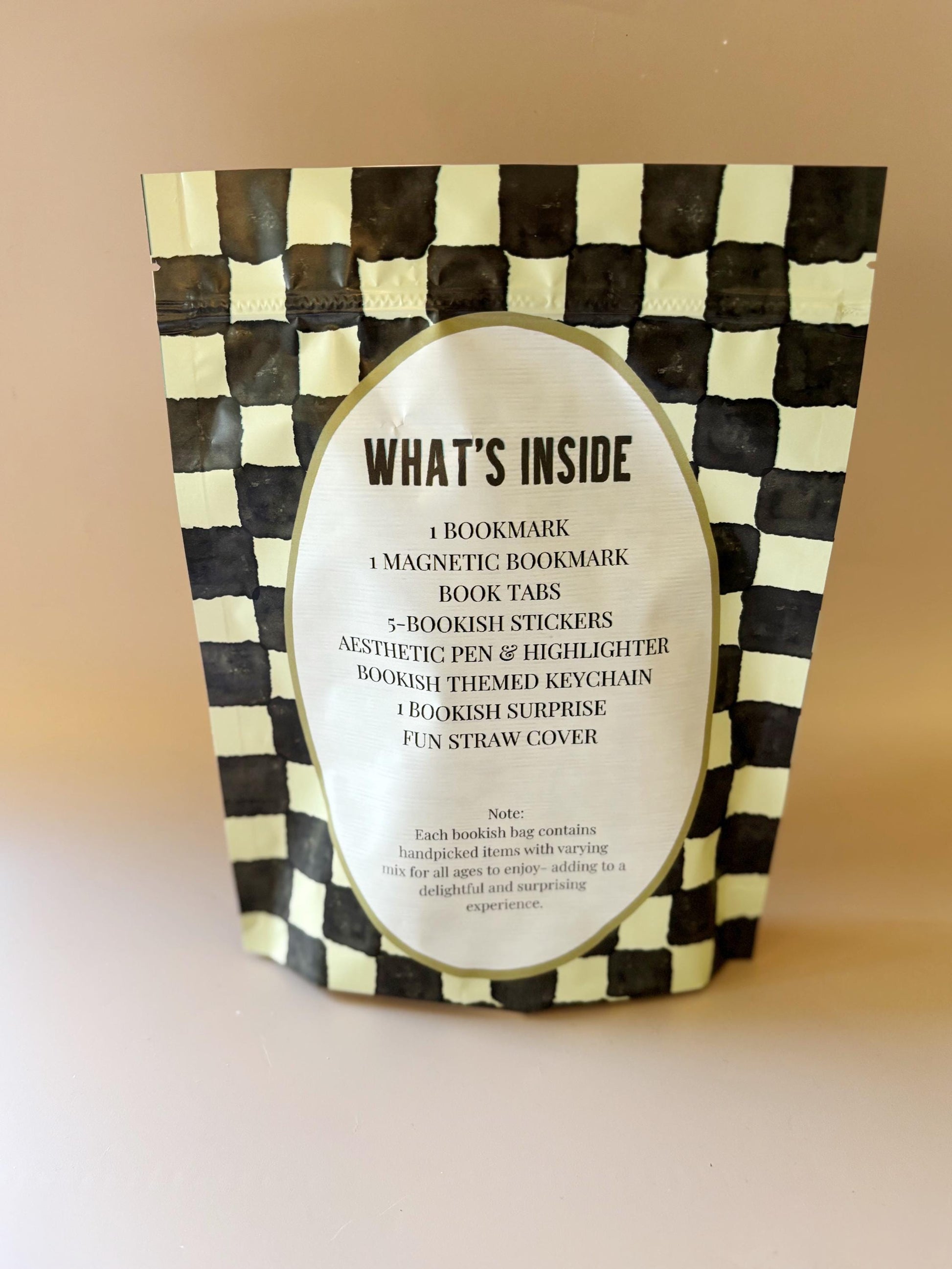 Blind Date with no Book Accessories Bookish Mystery Bag Gift for Avid Reader Christmas Stocking Stuffer for Bookworm Gift for Book Club