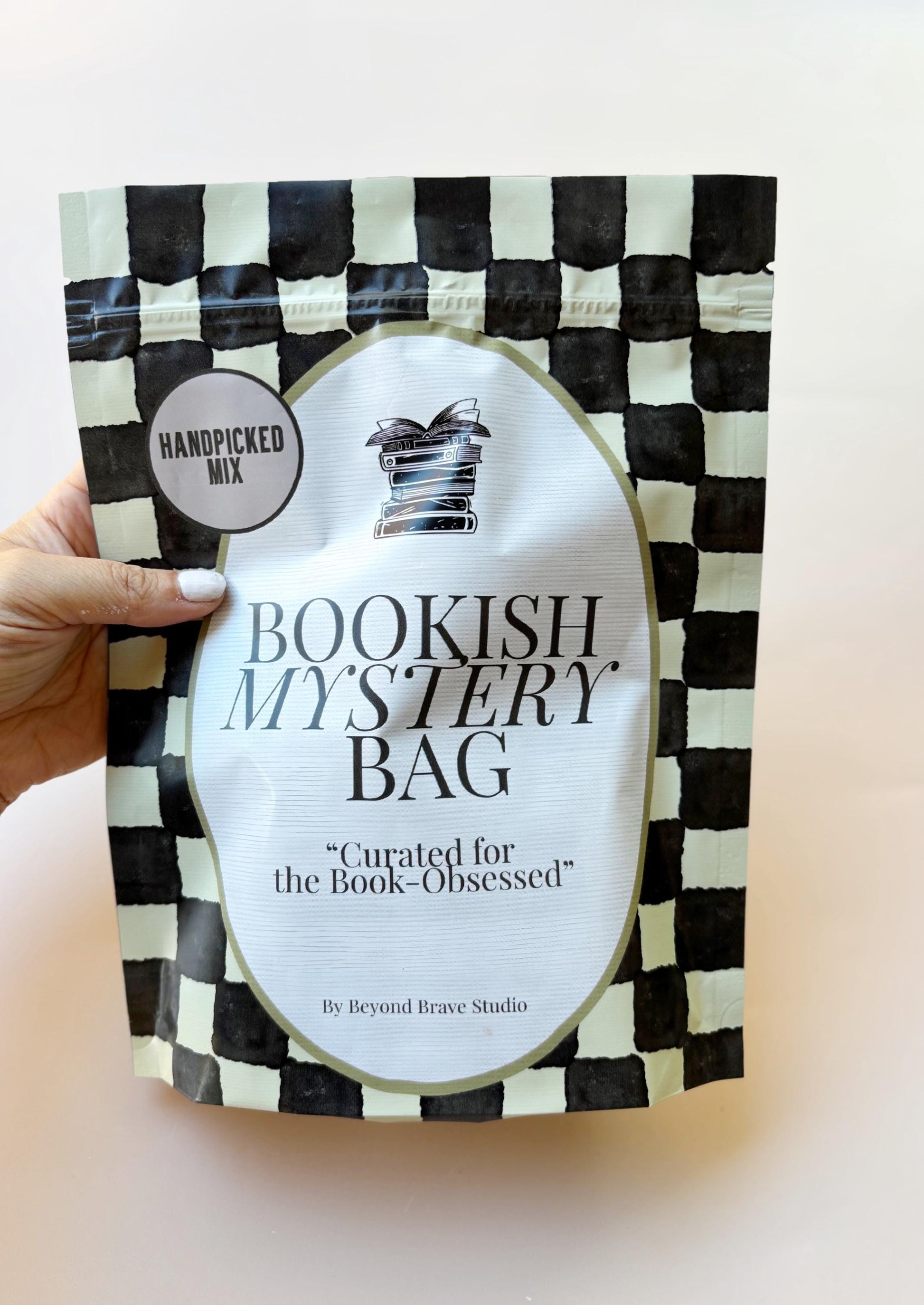 Blind Date with no Book Accessories Bookish Mystery Bag Gift for Avid Reader Christmas Stocking Stuffer for Bookworm Gift for Book Club