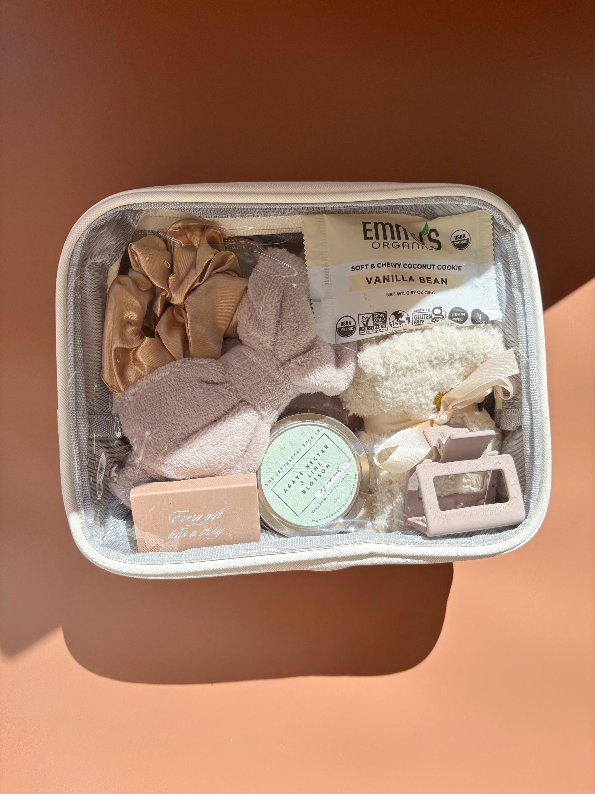 Selfcare Gift Box Spa Kit Beauty Care Package Set Relaxation Basket Collection Makeup Bag Travel Accessory Wellness Item Birthday Present