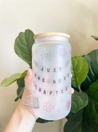 Book Lover Gift for Book Lover Iced Coffee Cup with Bamboo Lid and Straw Mug for Bookish Gift for Best Friend Gift for Book Lover Gift Idea